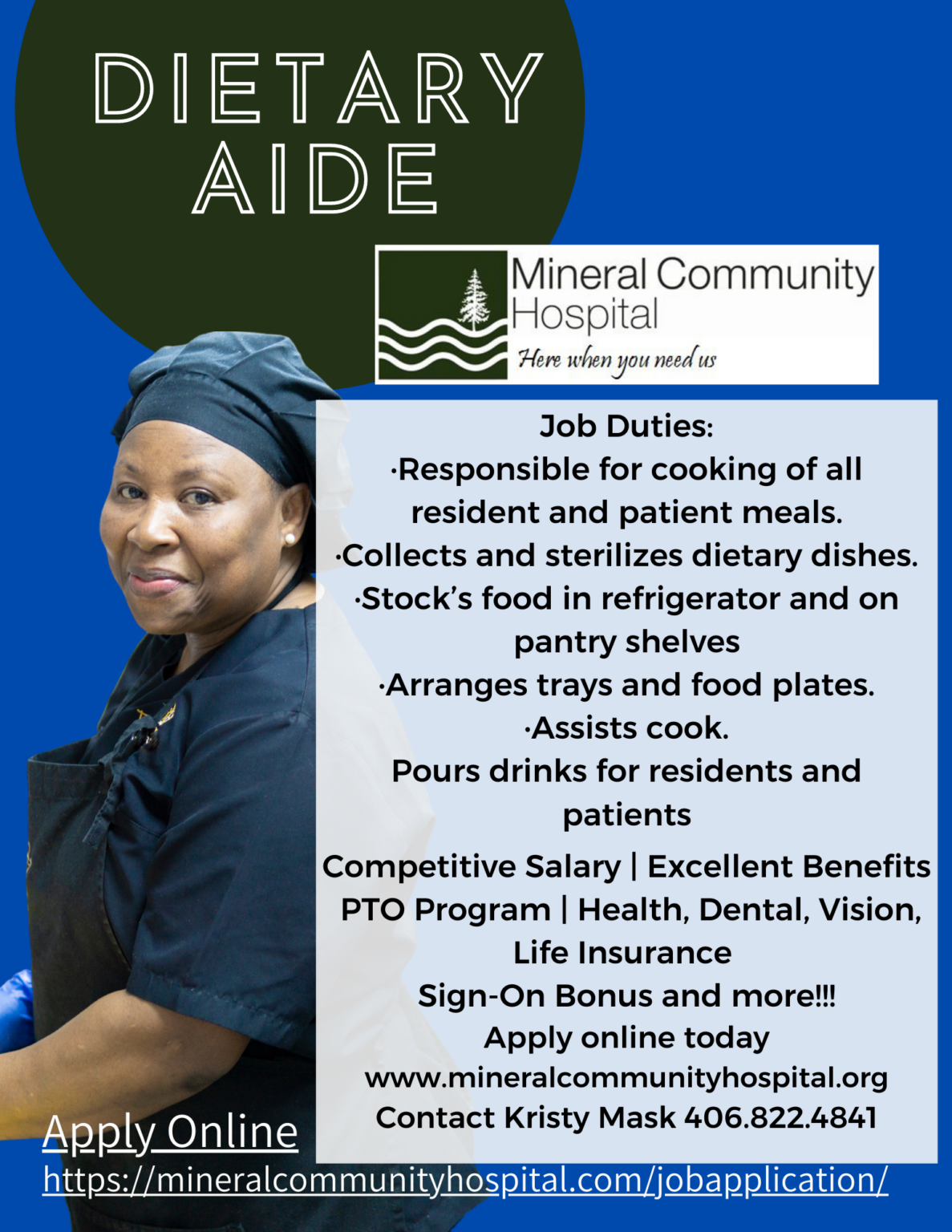 Dietary Aide Mineral Community Hospital